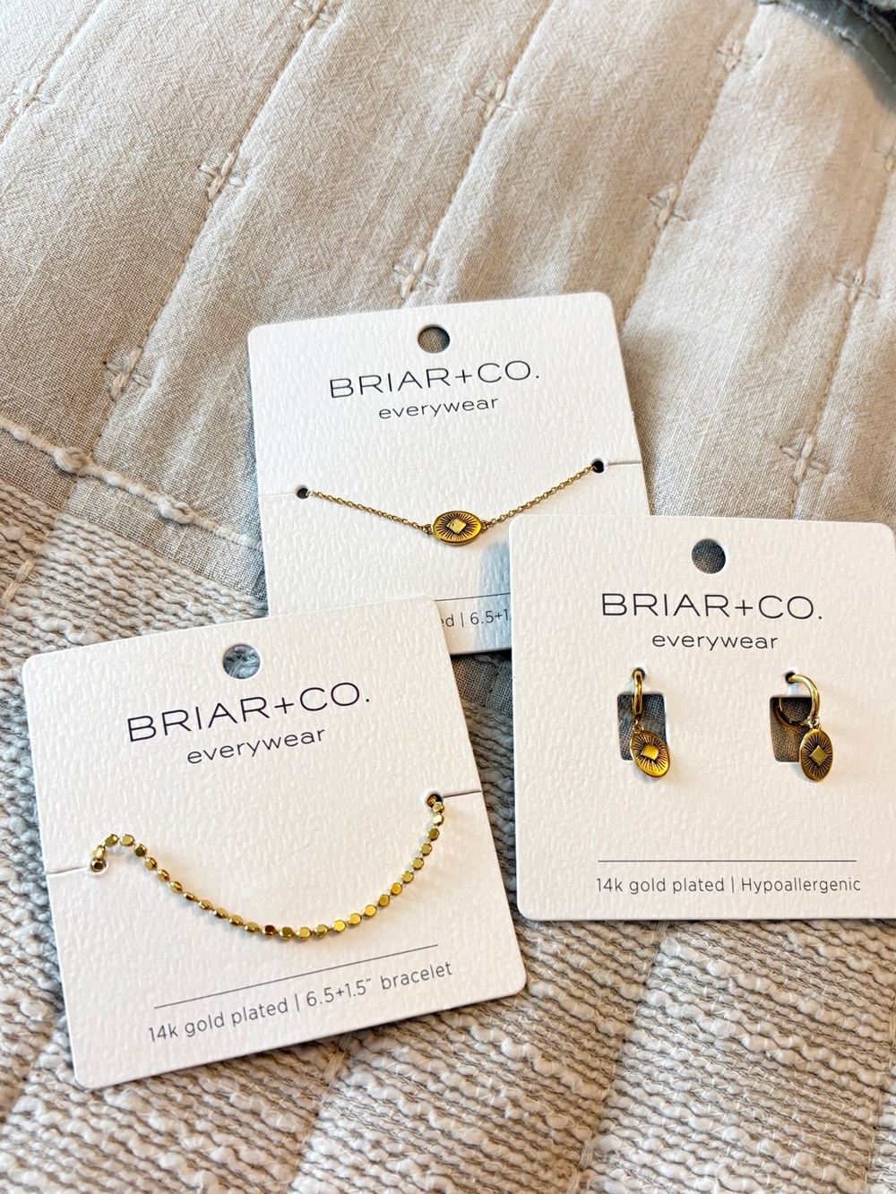 BRIAR+CO Bracelet and Earrings
